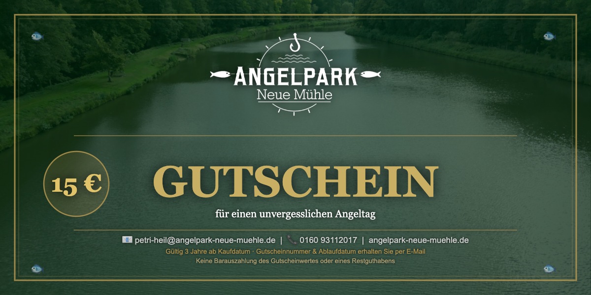 Angelpark Gutschein – 15 €